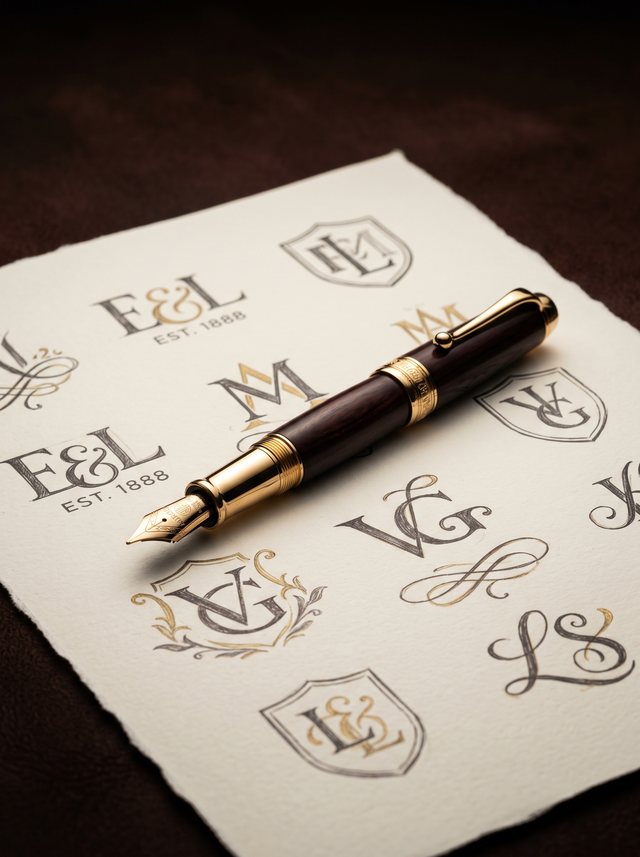 Logo design sketches