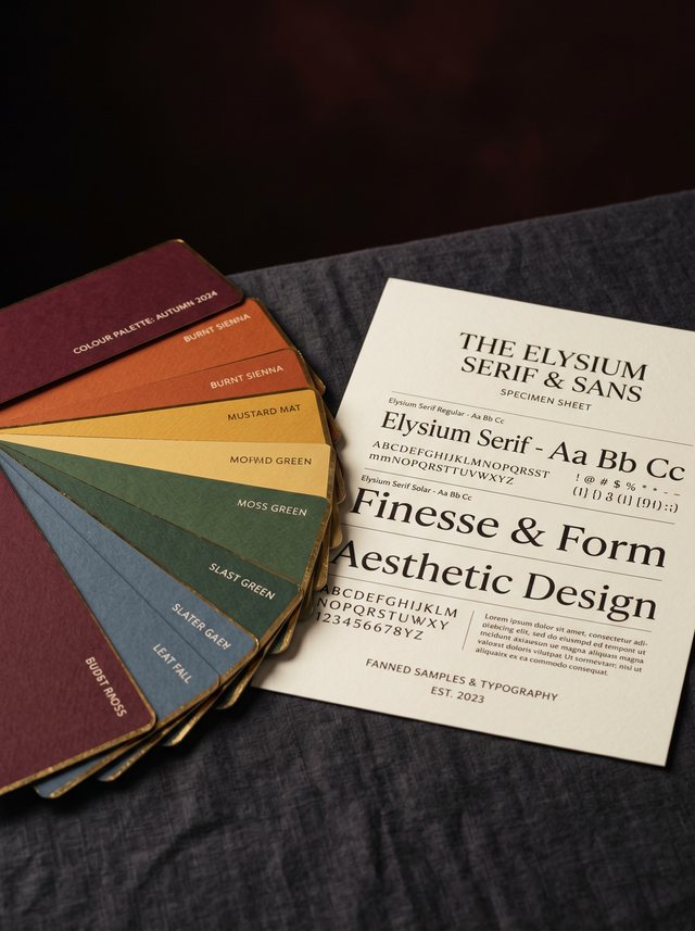 Colour and type system